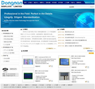 义乌立天承接深圳ddl电子科技网站建设