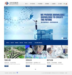 沙漠风设计制作的迈科龙官网现经公测正式上线 沙漠风网站建设公司