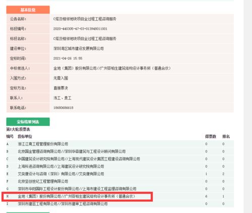 金地集团联合rbs中标深湾超总基地c塔全过程工程咨询服务